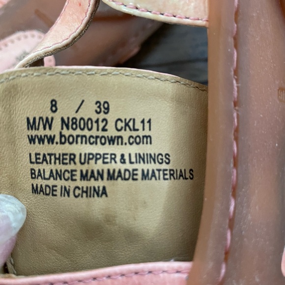 Born Crown Pink sandals - Picture 9 of 9